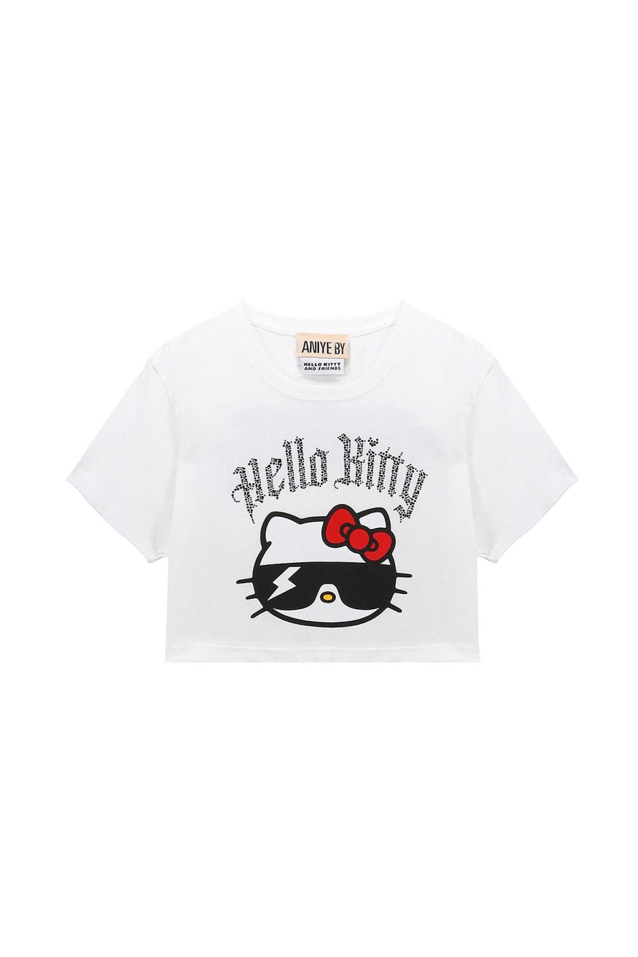 Winter 23 ANIYE BY Top/T-Shirt | T-Shirt Kitty White