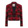 Winter 23 ANIYE BY Blazer | Crop Blazer Cory Punk Red