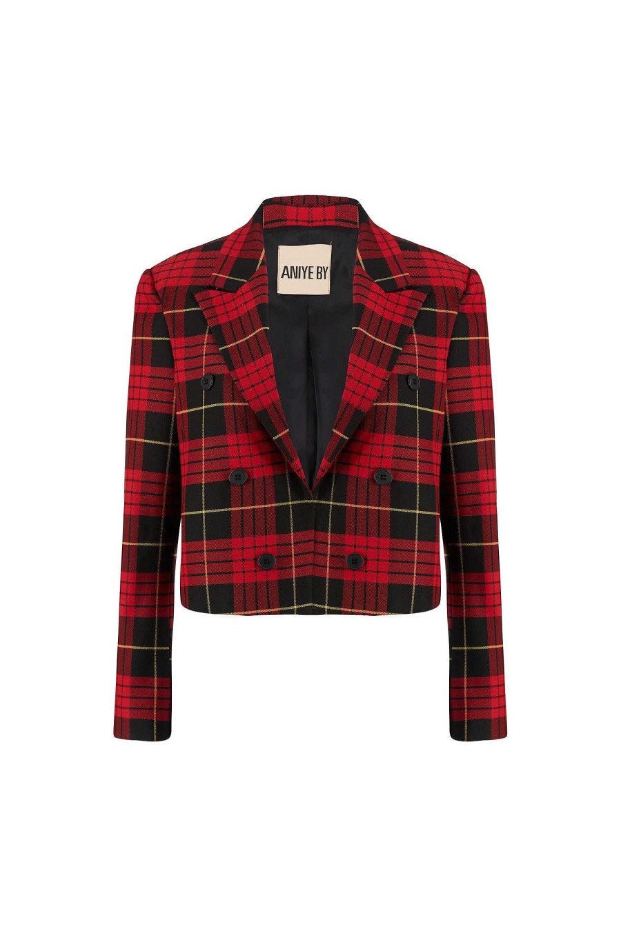 Winter 23 ANIYE BY Blazer | Crop Blazer Cory Punk Red