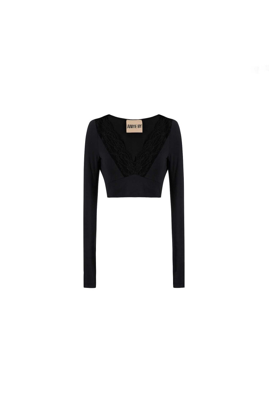 Winter 23 ANIYE BY Top/T-Shirt | Lace Top Jessy Black