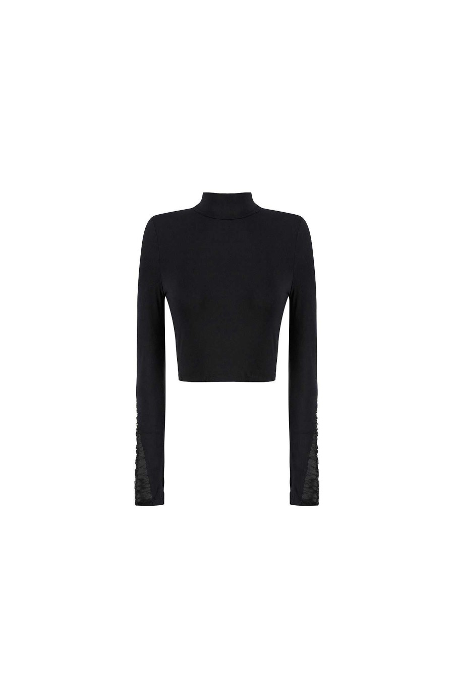 Winter 23 ANIYE BY Top/T-Shirt | Crop Top Jessy Black