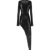 Winter 23 ANIYE BY Abiti | Long Dress Olga Silver-Black