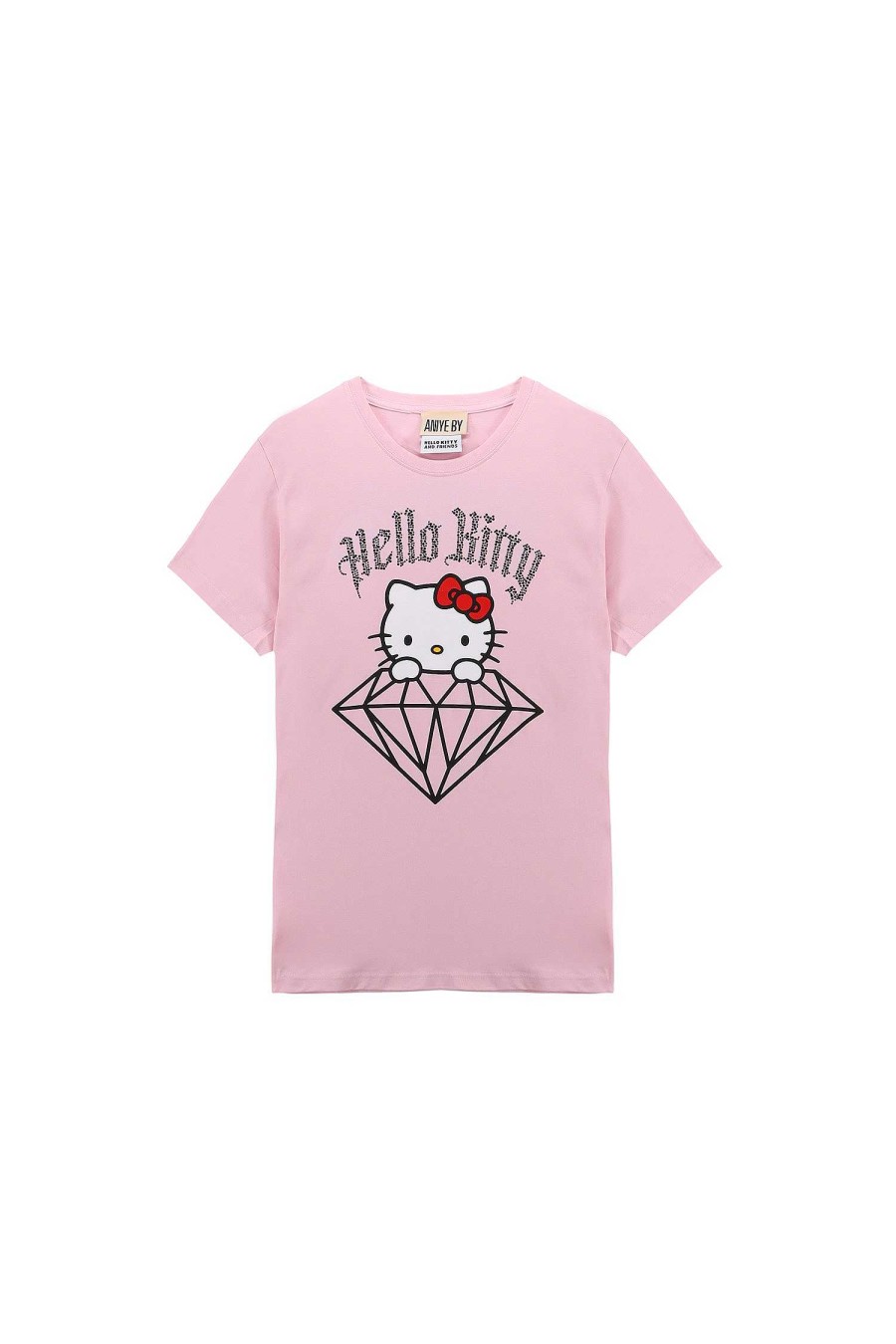 Winter 23 ANIYE BY Top/T-Shirt | T-Shirt Kitty Pink