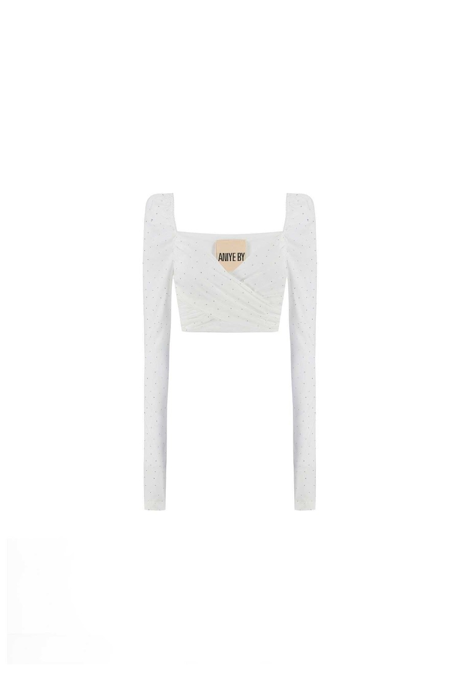 Winter 23 ANIYE BY Top/T-Shirt | Crop Top Tina Blanc White