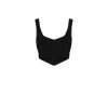 Winter 23 ANIYE BY Top/T-Shirt | Bustier Stud Black